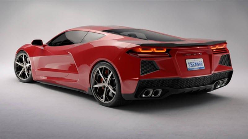Corvette c8 rear