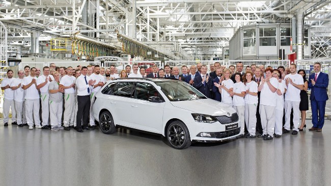 Tre generazioni per una Fabia fanno 4milioni di esemplari prodotti!