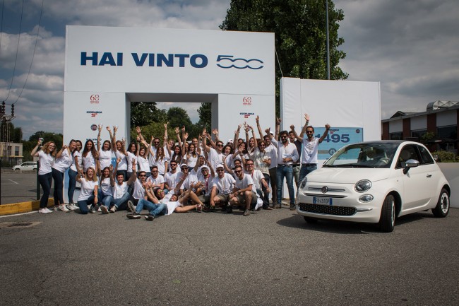 Fuori 1500 Fiat 500 in 48ore? Impossibile? Non per Esselunga!