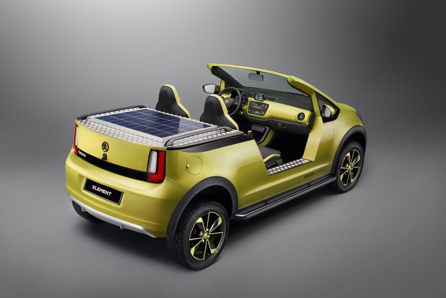 Skoda Element.. 2 posti per una 100% elettrica.