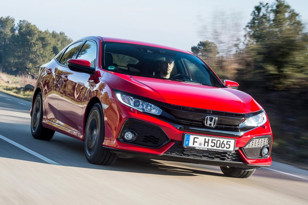Honda civic: parole d’ordine muscoli, carattere e tecnologia.