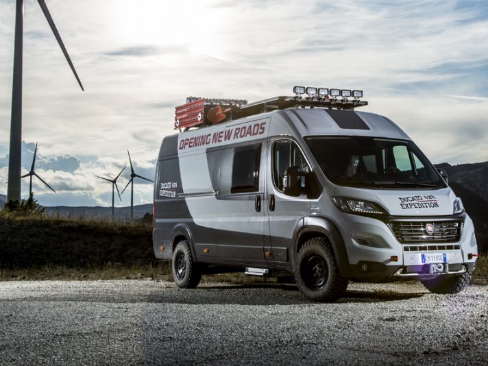Chi cerca un Camper inarrestabile può scegliere il Ducato 4×4 Expedition…
