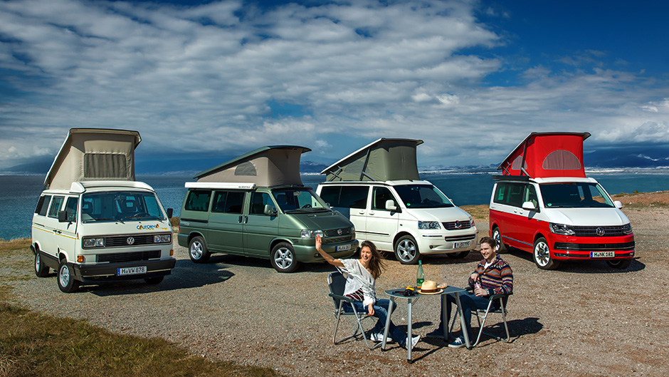 30anni di Volkswagen California per un Viaggio in California del Sud