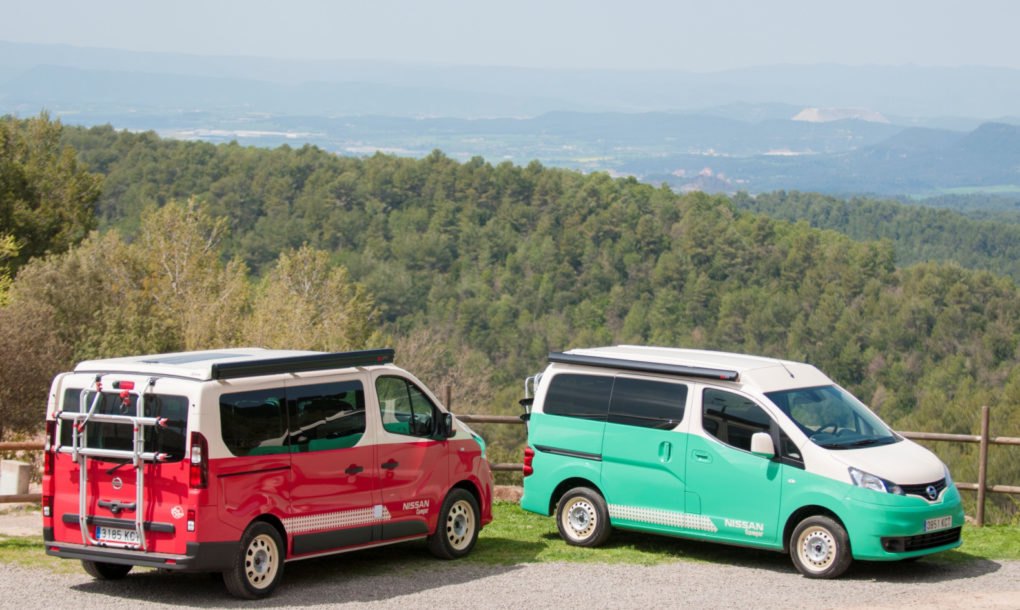 Nissan si fa in 3 camper di cui uno elettrico e due a motore