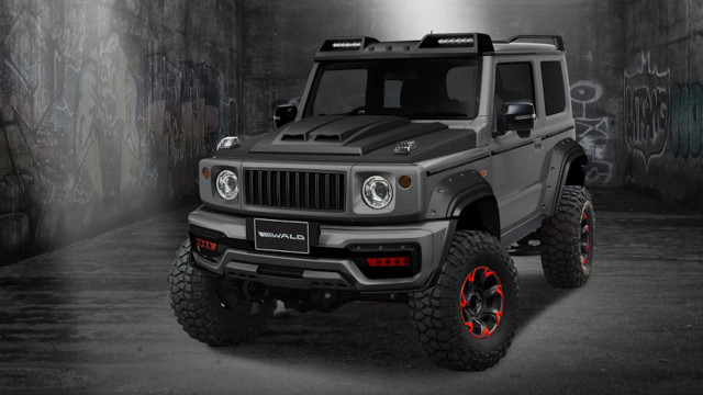 Wald esalta le doti della Suzuki Jimny con la Black Bison