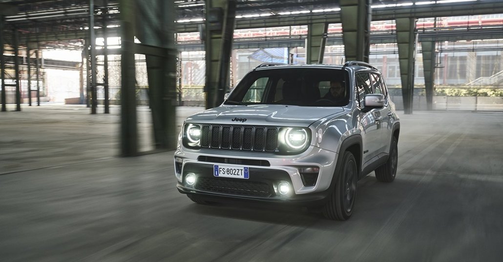 J come Jeep, R come Renegade e S come Sportiva