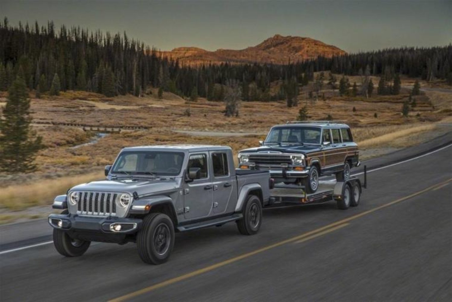 Pickup jeep