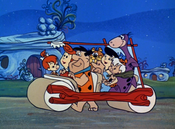La FlintMobile dei Flinstone entra nella storia