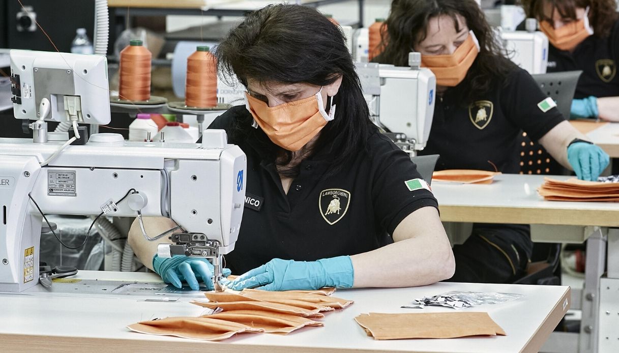 lamborghini mascherine