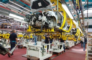 Linea di Produzione dello stabilimento di Melfi.
