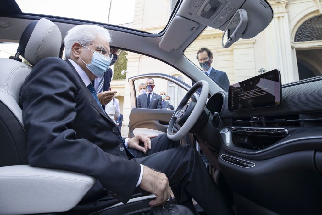Nuova Fiat 500 Mattarella