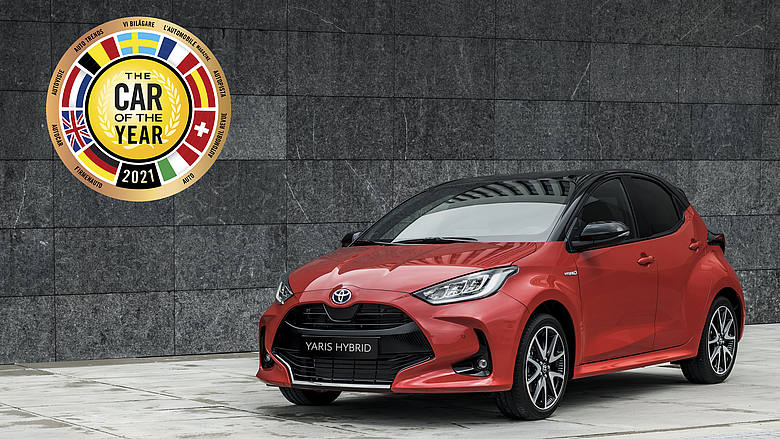 Il titolo Car of the Year 2021 è della Toyota Yaris