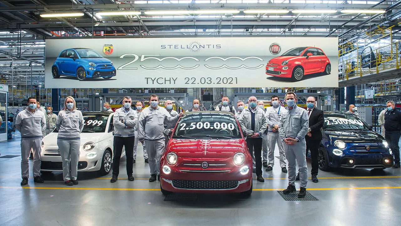 Lo stabilimento di Tychy arriva a 2,5 milioni di esemplari